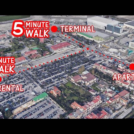 شقة La Casetta Arancione Nell'Aeroporto Di Napoli المظهر الخارجي الصورة